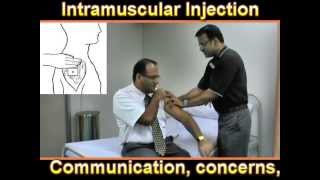 Intramuscular Injection Procedure Explained [upl. by Einnim934]