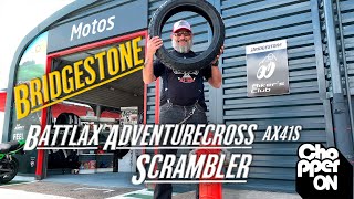 Bridgestone Adventurecross Scrambler AX41S [upl. by Allistir]