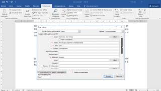 Cómo poner Citas Bibliográficas y Bibliografía en Word [upl. by Florentia147]