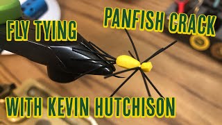 The Panfish Crack   FLY TYING TUTORIAL   with Kevin Hutchison [upl. by Winwaloe]