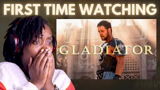 GLADIATOR 2000  MOVIE REACTION  FIRST TIME WATCHING [upl. by Nnaecyoj797]