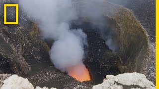 Into Nicaraguas Masaya Volcano  Explorer [upl. by Melise]