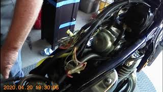 1999 Suzuki Intruder VS800GL Front Carburetor Rebuild Part 1Removing the Carb [upl. by Meehaf]