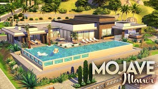 MOJAVE MANOR  Luxury Family Estate  4 Bdr  5 Bth  NO CC  The Sims 4 Speed Build [upl. by Saffier]