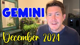 Gemini December 2024 Horoscope [upl. by Nisse697]