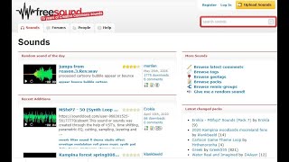 How to Download Audio Clips from FreeSoundorg [upl. by Ybrik]