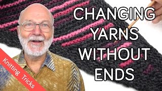 How to Change Yarns Without Having To Weave In Ends [upl. by Ryley]