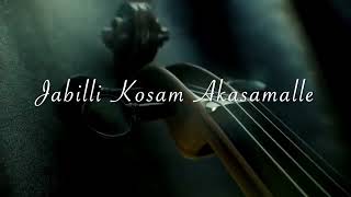 Jabilli Kosam Akashamalle  Cover Song  KalaKriti [upl. by Audly64]