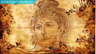 Instrumental  Hanuman Chalisa Sitar Flute amp Santoor [upl. by Haden899]