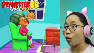 Prankster 3D Scary Teacher 3D 2021 Gameplay and Walkthrough [upl. by Atirec216]