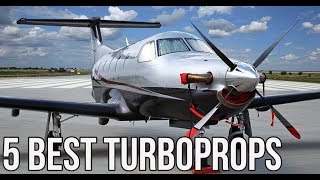 Top 5 Turboprop Airplanes In The World [upl. by Oona]