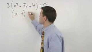 Factoring Polynomial Equations  MathHelpcom  Algebra Help [upl. by Ydasahc]