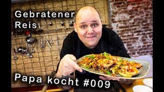 Gebratenen Reis selber machen  Asiatisches STREET FOOD [upl. by Blondell]