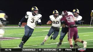 Woodmore vs Rossford HS Football [upl. by Bausch102]