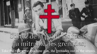 Song of The French Resistance  quotLe Chant Des Partisansquot [upl. by Tereve]