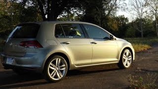 2015 Volkswagen Golf TDI Diesel Test Drive Video Review [upl. by Lynette]