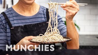 How To Make Homemade Soba Noodles  How To [upl. by Eniarral]