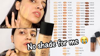 MAC STUDIO FIX FOUNDATION FOR INDIAN SKIN TONE  NC 30 35 40 42  Mac Studio Fix Foundation NC35 [upl. by Chelsie29]