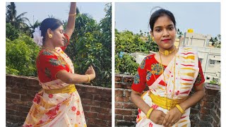 শুভ নববর্ষ Achena Boishakh dance cover Nobaborsho special [upl. by Ernestus564]