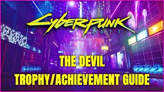 Cyberpunk 2077  The Devil TrophyAchievment Guide MISSABLE  How to Save Takemura [upl. by Aviv988]