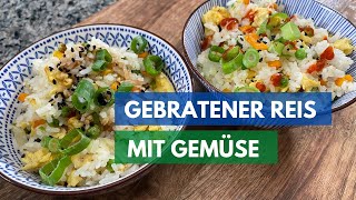 Gebratener Reis mit Gemüse [upl. by Pepper13]