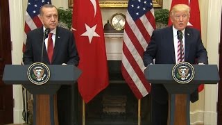 Trump meets with Turkeys Erdogan full event [upl. by Voss814]