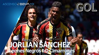 Gol de J Sánchez  Leones Negros 10 Cimarrones  Jornada 6  Clausura 2020  Ascenso BBVA MX [upl. by Silsbye]