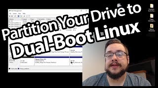 How to PartitionPrepare your Hard Drive to DualBoot Linux [upl. by Aihsekat775]