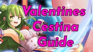 Valentines Cestina Guide  Grand Summoners [upl. by Laefar]