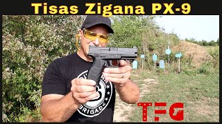 Tisas Zigana PX9 Range Review  TheFirearmGuy [upl. by Arahset]