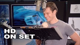 Frozen Jonathan Groff quotKristoffquot Behind the Scenes  ScreenSlam [upl. by Cyrus]