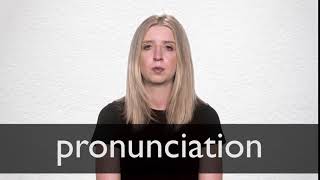 How to pronounce PRONUNCIATION in British English [upl. by Schaumberger]