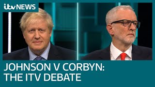 Johnson v Corbyn The ITV Debate  ITV News [upl. by Asined]