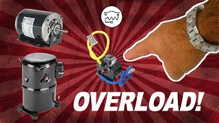 How Electric Motor Overload Protectors Work amp How To Test Them [upl. by Buffy615]