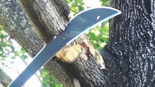 Condor Viking Panga Machete Review [upl. by Reggi]