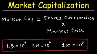 Market Capitalization of Stocks [upl. by Atterbury157]