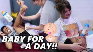 24HRS BABY CHALLENGE MOMMY NA SI VIKA [upl. by Friedland]