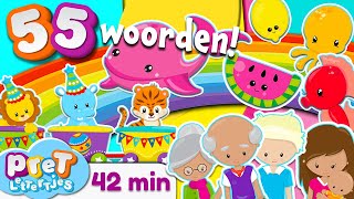 Educatieve Kinderfilmpjes • Pretlettertjes Special Woordjes Leren Peuter • Nederlands Gesproken [upl. by Jillie355]