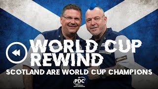 A FIRST FOR SCOTLAND 2019 World Cup of Darts Final [upl. by Tillie]