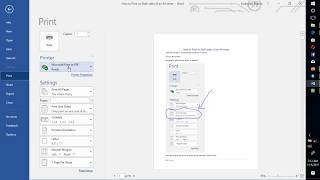 How to print on both sides of A4 sheet in Ms Word [upl. by Ahsauqram]