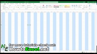 How to Alternate Row and Column Colors in Excel [upl. by Tulley]