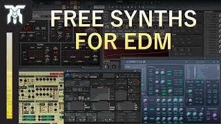 Best Free VST Synths for EDM amp Electronic Music 2020 [upl. by Dubenko]