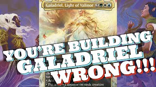 The Most Efficient Galadriel Build  EDH Deck Tech [upl. by Selma520]