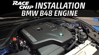 BMW B48 Engine RaceChip Tuning Installation  BMW 320i  330i  430i  530i  X3 X4 Z4 20i 30i [upl. by Atekin]