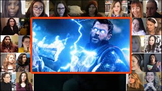 Thor Arrives In Wakanda reaction mashup girls reaction [upl. by Baruch695]