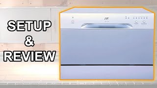 SPT Countertop Dishwasher Setup amp Review  For Small Kitchens [upl. by Yecnuahc376]