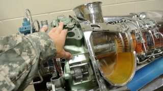 How A Gas Turbine Eninge Works Bell 206 Helicopter [upl. by Mure79]