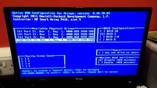 How to configure Raid on HP Proliant ML330 G6 [upl. by Thevenot]