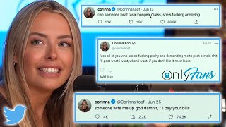 CORINNA KOPF EXPLAINS HER RAUNCHY TWEETS ONLYFANS amp RELATIONSHIPS [upl. by Michaeline]