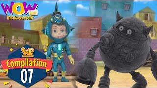 Vir the robot boy  Malayalam Cartoon Compilation 07 Malayalam Moral Stories Malayalam Story [upl. by Radec60]